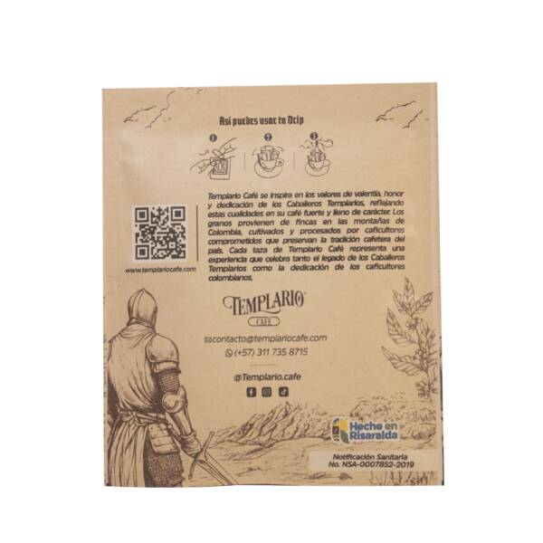 Drip de Café Templario - Imagen 2